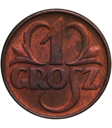 1 grosz 1936, stan 1, menniczy