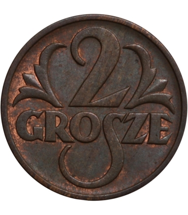 2 grosze 1938, stan 1-