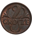 2 grosze 1938, stan 1-