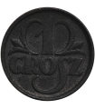 1 grosz 1939 cynk, GG, okupacja niemiecka, ŁADNY