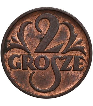2 grosze 1938, stan 1-