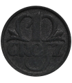 1 grosz 1939 cynk, GG, okupacja niemiecka, ŁADNY