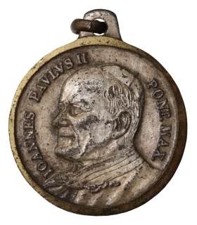 Jan Paweł II – Iubilaeum Redemptionis 1983 – medal pielgrzymkowy Watykan