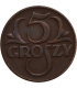 5 groszy 1936, stan 2+