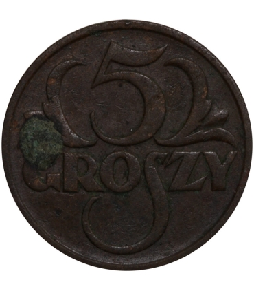5 groszy 1928, stan 3+