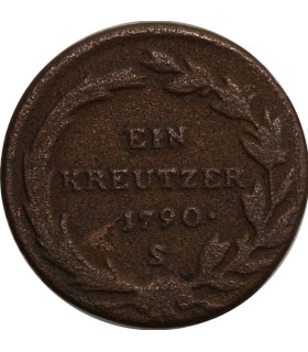1 KREUZER 1885 AUSTRIA, stan 3