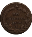 1 Kreuzer (Ein Kreutzer) 1790 „S”