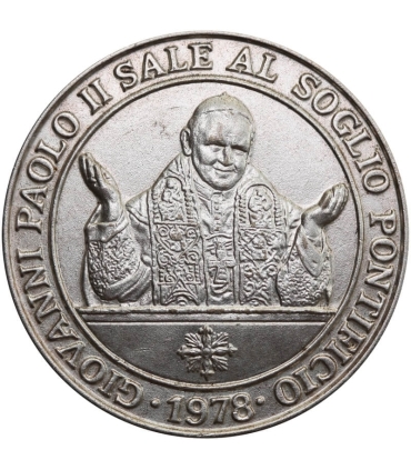Medal Jan Paweł II 1978 – Atlas Collections, 50 mm, duży medal pamiątkowy