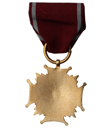 Złoty krzyż zasługi PRL + pudełko