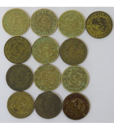 Niemcy - Trzecia Rzesza 1 reichsmarka, J (Hamburg),  1935