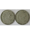 Lot: 2 x 2 marki Hindenburg, 1937