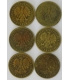 Lot 6x2 złote, 1984, 1-