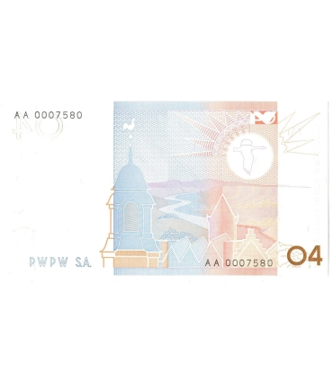 PWPW Banknot Testowy PTASZKI 2004