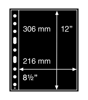 Koszulka GRANDE Leuchtturm na 2 bardzo duże banknoty dwustronna (2x 1 okno) - 1 szt.