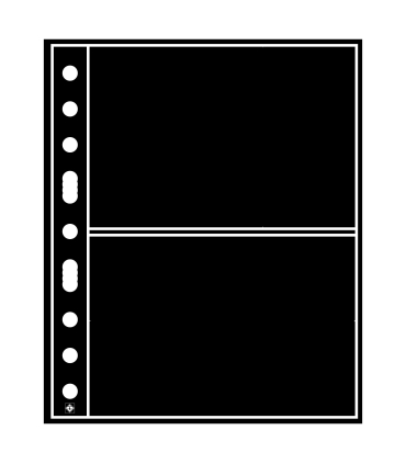 Koszulka GRANDE Leuchtturm na 4 DUŻE banknoty dwustronna (2x 2 okna) - 1 szt.