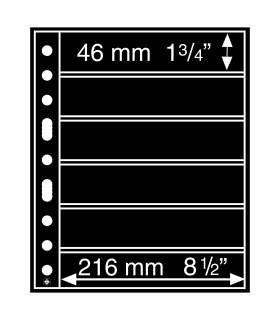Koszulka GRANDE Leuchtturm 12 okien 216x46mm, dwustronna (2x 6 okien) - 1 szt.