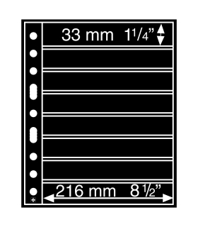 Koszulka GRANDE Leuchtturm 16 okien 216x33mm, dwustronna (2x 8 okien) - 1 szt.