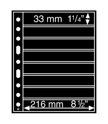 Koszulka GRANDE Leuchtturm 16 okien 216x33mm, dwustronna (2x 8 okien) - 1 szt.