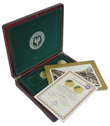 Zestaw 20 szt. medali - Polacy w II wojnie światowej + pudełko + certyfikaty