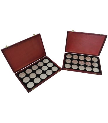 Medale w kasetach, Jan Paweł II, Editions Atlas, 30 sztuk, kasety