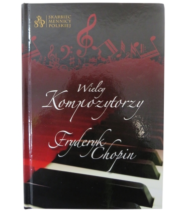 Medal, Wielcy kompozytorzy, Fryderyk Chopin, Srebro 0.925, etui, płyta CD