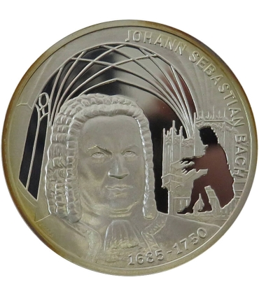 Medal, Wielcy kompozytorzy, Ludwig van Beethoven , Srebro 0.925, etui, płyta CD