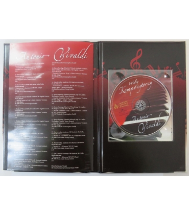 Medal, Wielcy kompozytorzy, Antonio Vivaldi, Srebro 0.925, etui, płyta CD