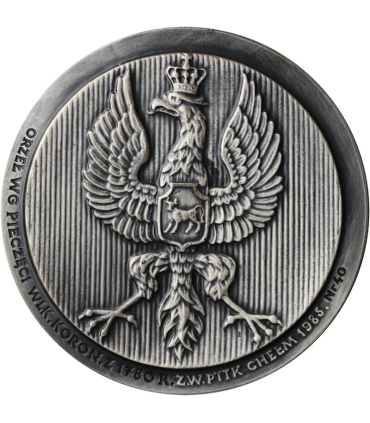 Medal Stanisław August Poniatowski 1764-1795, PTTK Chełm sygnowany