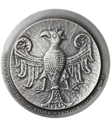 Medal Władysław Łokietek, PTTK Chełm sygnowany