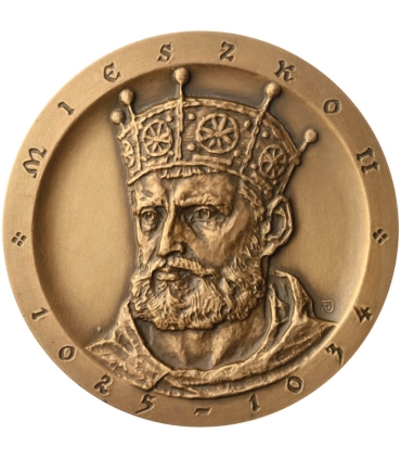 Medal Mieszko II 1025-1034, Rycheza 1025-1034, PTTK Chełm sygnowany