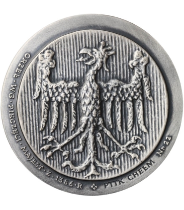 Medal Jadwiga 1384-1399, PTTK Chełm sygnowany
