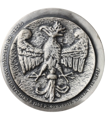 Medal Przemysł II 1295 - 1296, PTTK Chełm sygnowany