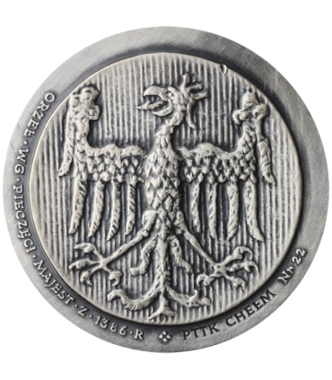 Medal Jadwiga 1384-1399, PTTK Chełm sygnowany
