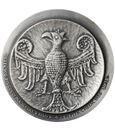 Medal Władysław Łokietek, PTTK Chełm sygnowany