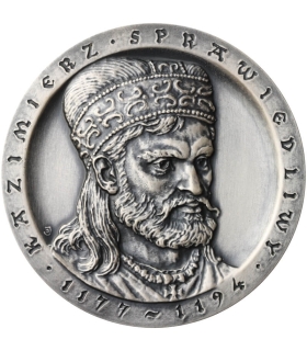 Medal Kazimierz Sprawiedliwy 1177-1194, PTTK Chełm sygnowany