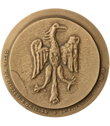 Medal Leszek Biały 1194-1227, PTTK Chełm sygnowany