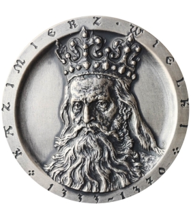 Medal Kazimierz Wielki 1333-1370, PTTK Chełm sygnowany