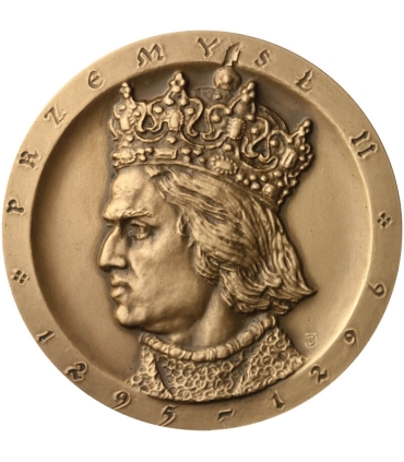 Medal Przemysł II 1295 - 1296, PTTK Chełm sygnowany