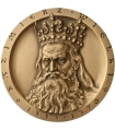 Medal Kazimierz Wielki 1333-1370, PTTK Chełm sygnowany