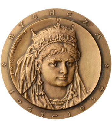 Medal Mieszko II 1025-1034, Rycheza 1025-1034, PTTK Chełm sygnowany