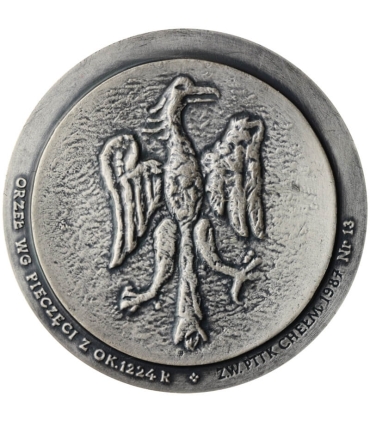 Medal Leszek Biały 1194-1227, PTTK Chełm sygnowany