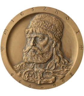Medal Mieszko I 960 - 992 / Dobrawa, PTTK Chełm sygnowany