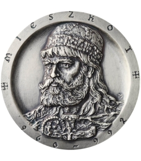 Medal Mieszko I 960 - 992 / Dobrawa, PTTK Chełm sygnowany