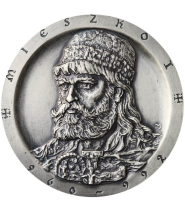 Medal Mieszko I 960 - 992 / Dobrawa, PTTK Chełm sygnowany