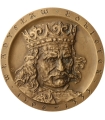 Medal Władysław Łokietek 1306-1333, PTTK Chełm sygnowany