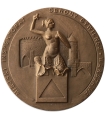 Medal - Miejski Inspektorat Obrony Cywilnej Warszawa, sygnowany, numerowany