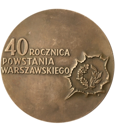 Medal Pęcice 1944–1984 – Po kamienistej drodze na 40. rocznicę Powstania Warszawskiego