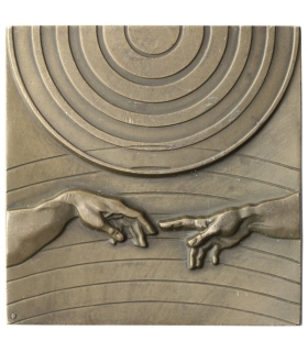 Plakieta / Medal Polska, Polskie Radio i Telewizja, 1974, M.W., b. rzadki