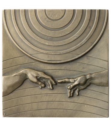 Plakieta / Medal Polska, Polskie Radio i Telewizja, 1974, M.W., b. rzadki