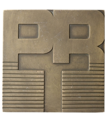 Plakieta / Medal Polska, Polskie Radio i Telewizja, 1974, M.W., b. rzadki